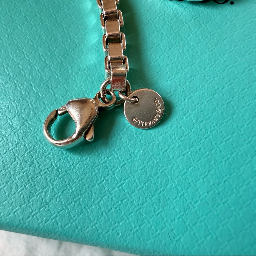 Tiffany & Co. Silver Venetian Link Bracelet - Picture 6 of 9